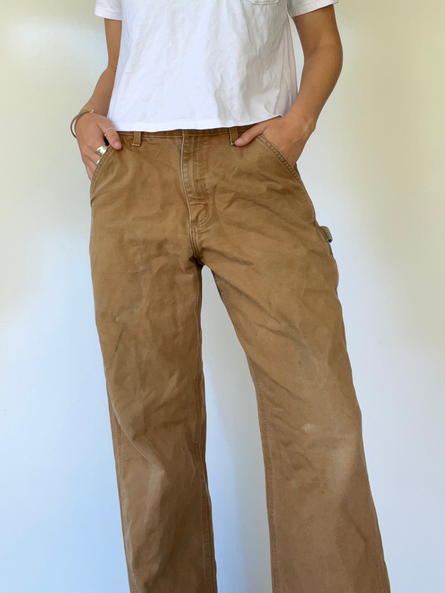 Tan Carhartt Cargo Pants