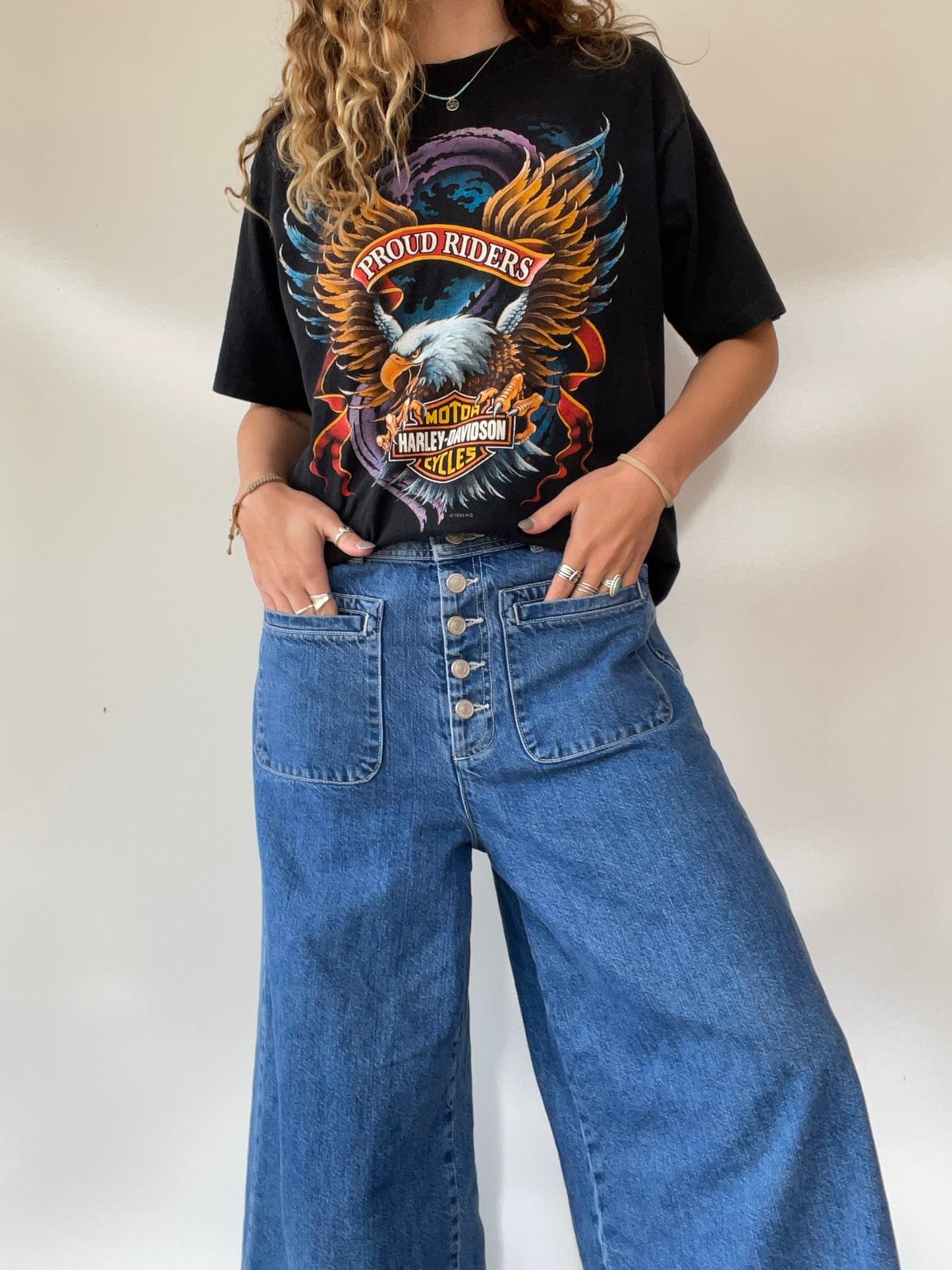 Vintage 1995 Harley Davidson “Proud Riders” T-Shirt