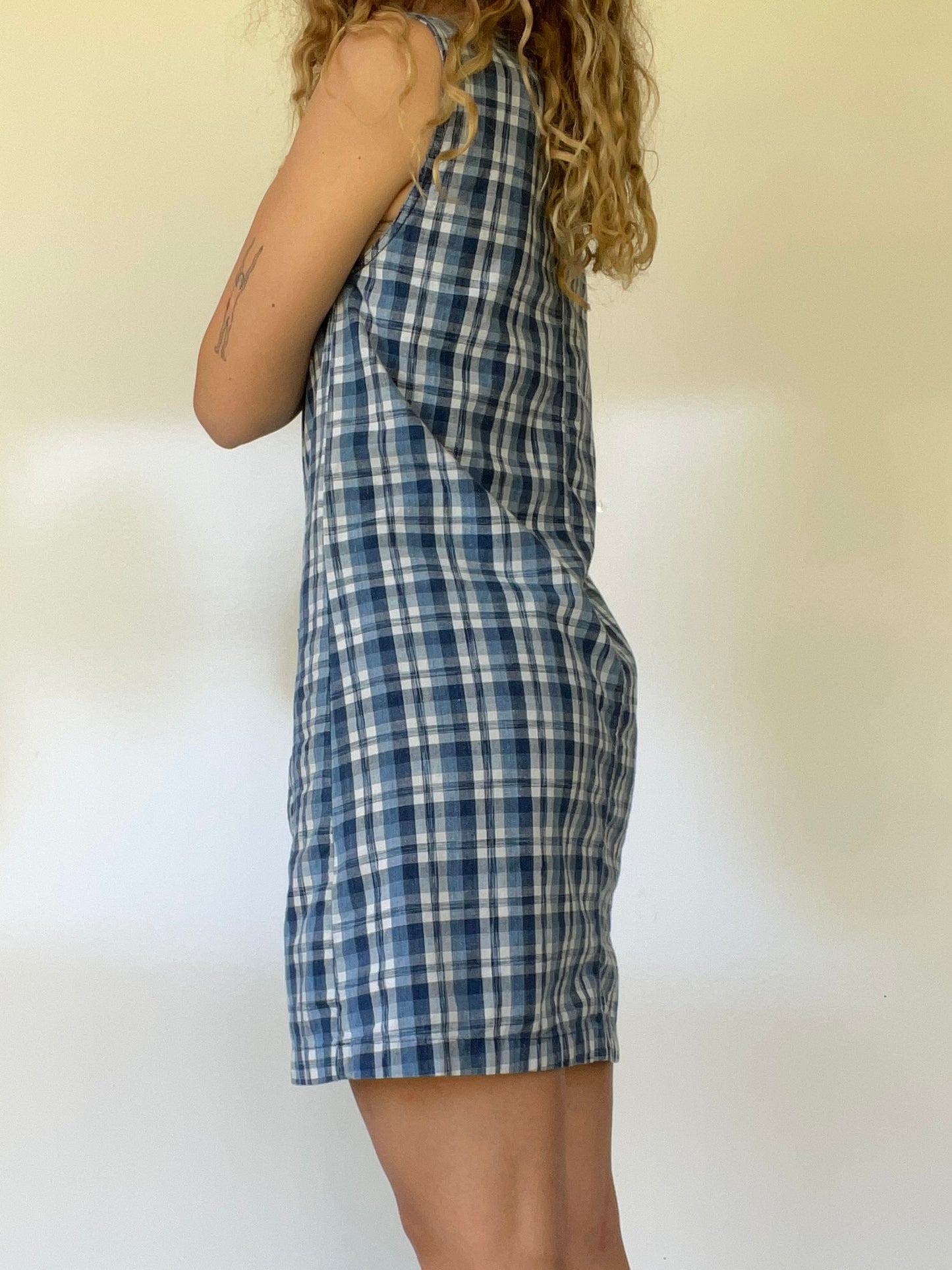Vintage Plaid Dress