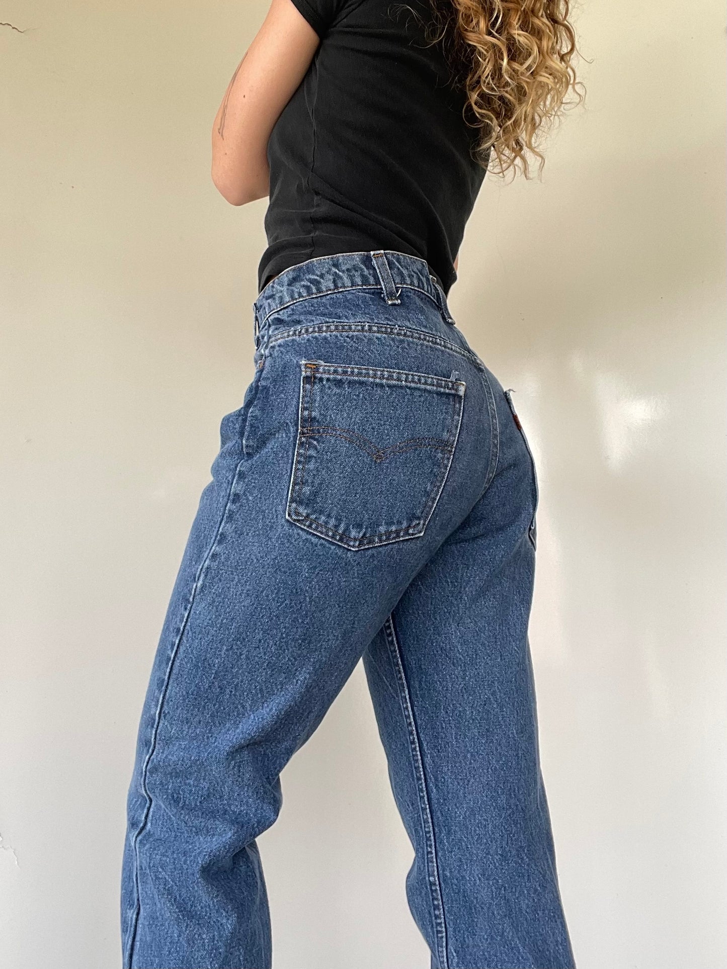 70s/80s Vintage Orange Tab Levi’s Jeans