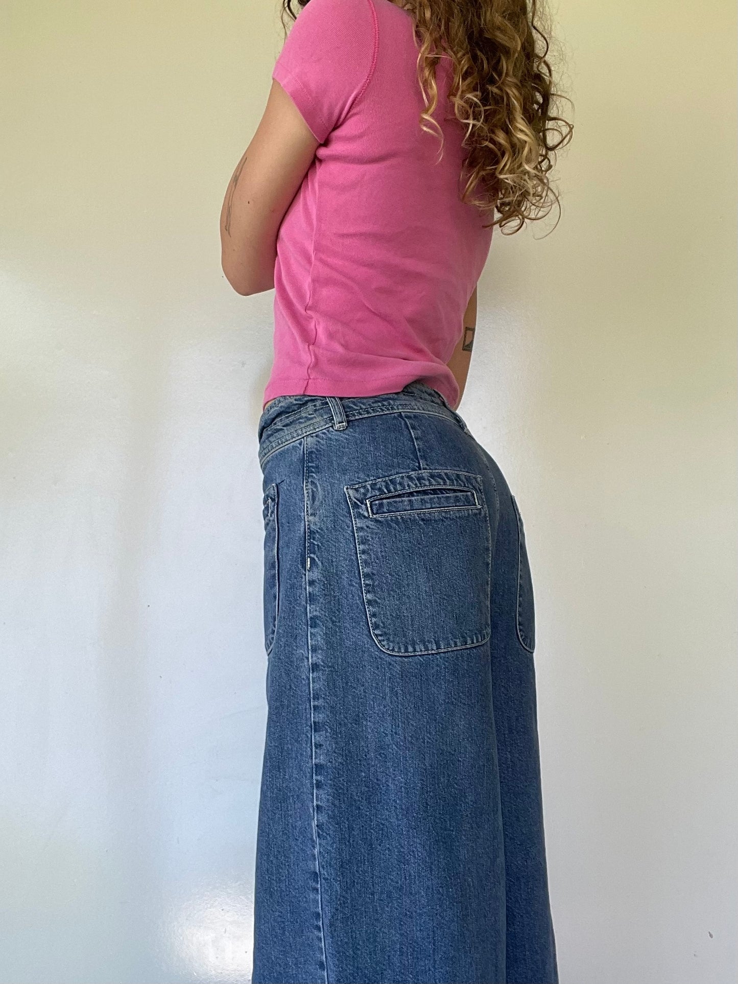 90s Ralph Lauren Pink Baby Tee