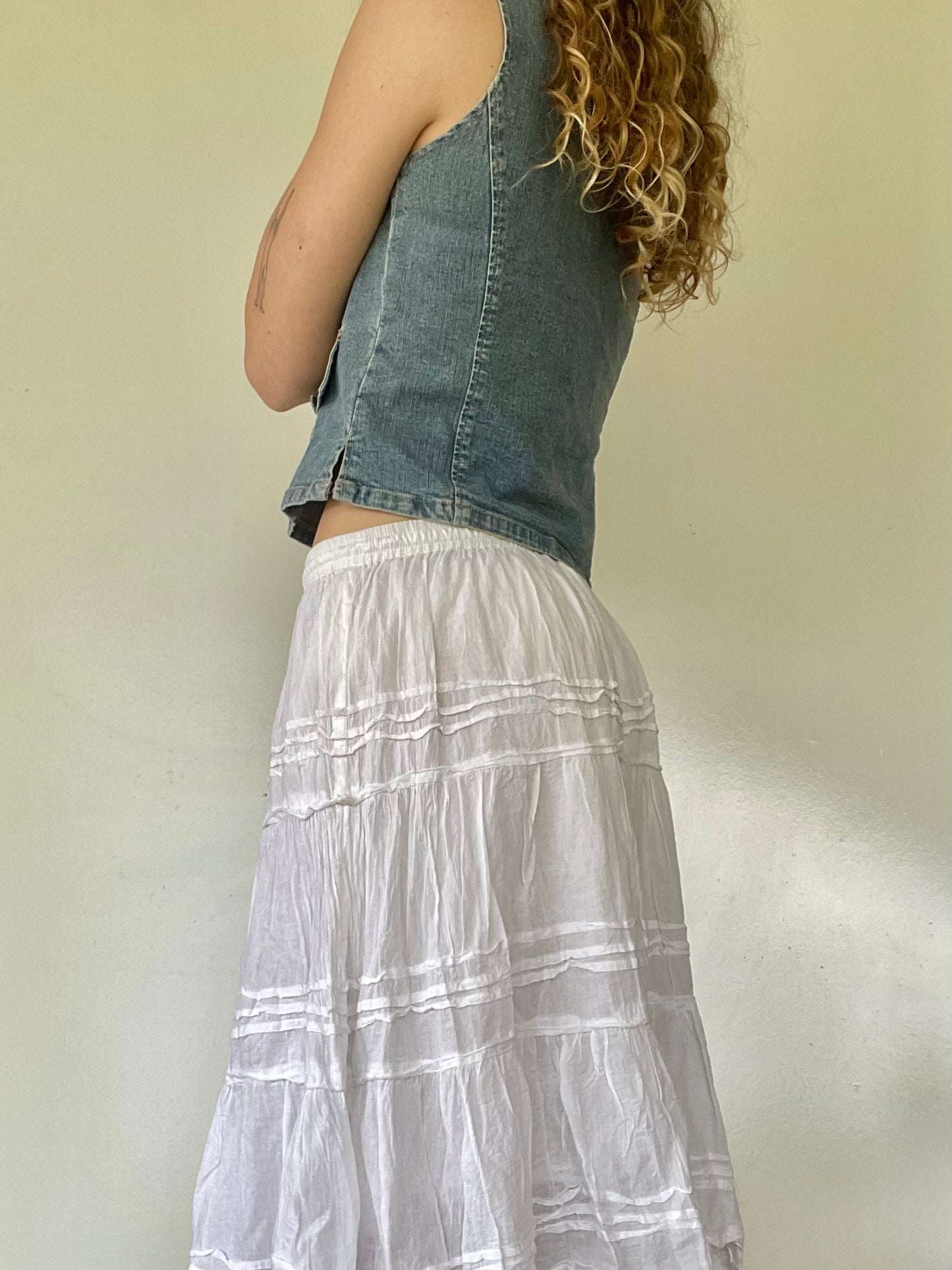 Vintage Denim Tank Top