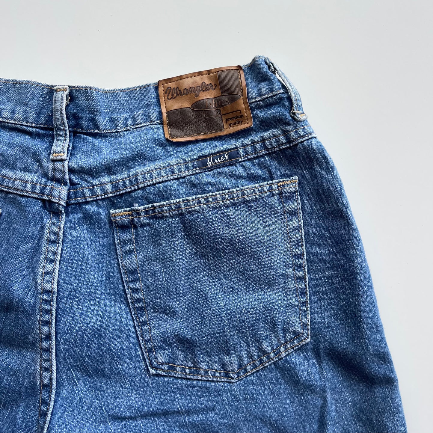 80s Wrangler Jean Shorts