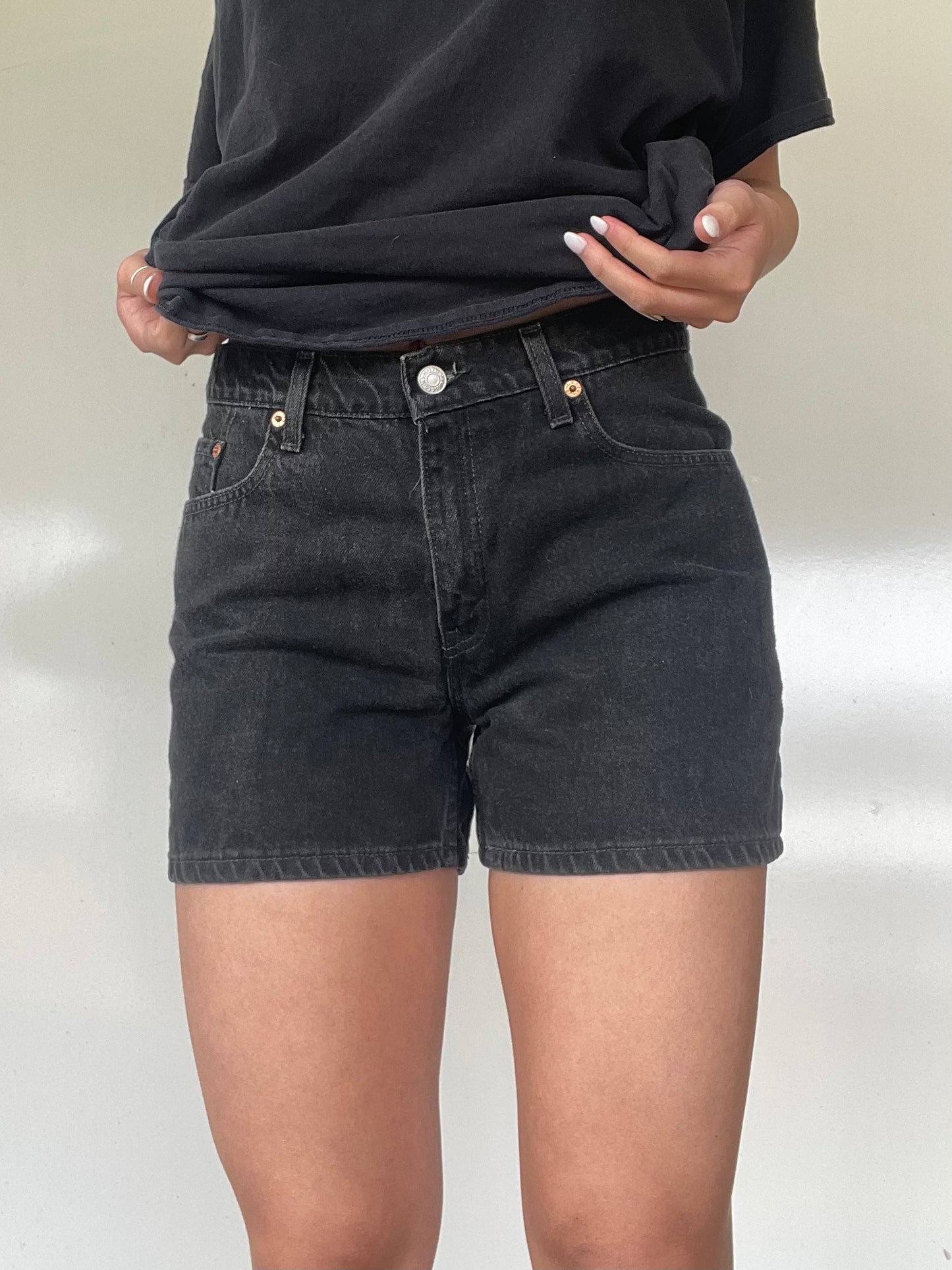 Vintage Off-Black Levi’s Shorts