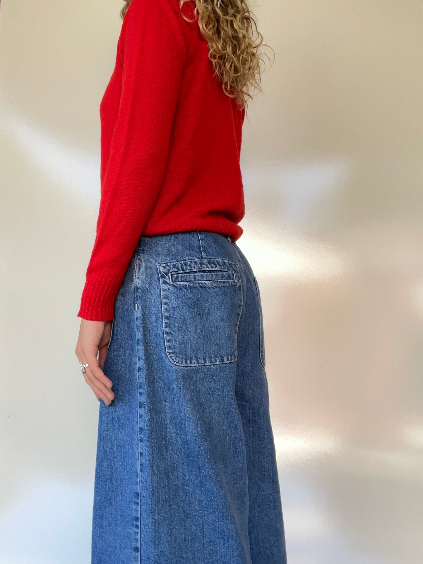 80s Red Sweater
