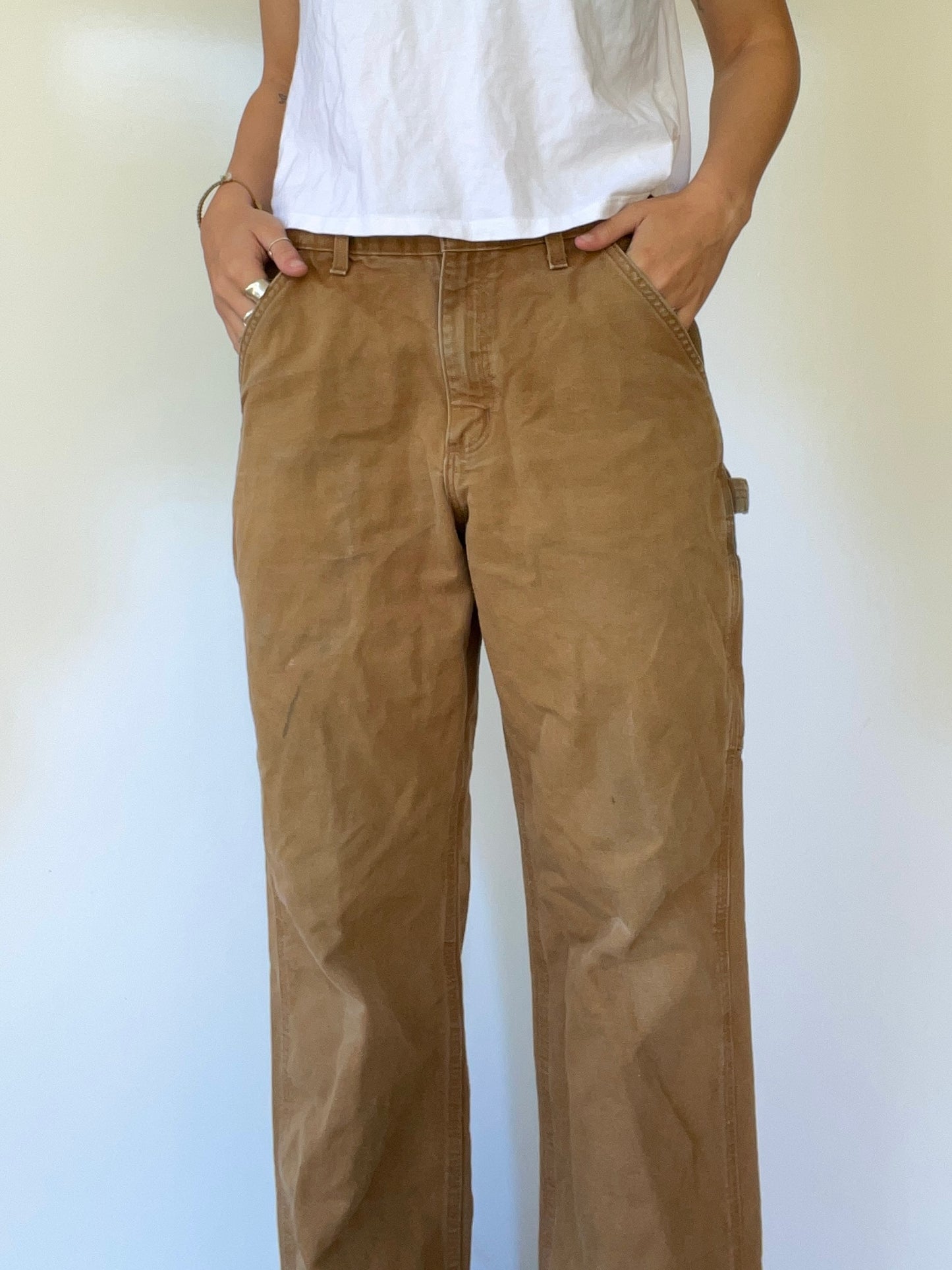 Tan Carhartt Cargo Pants