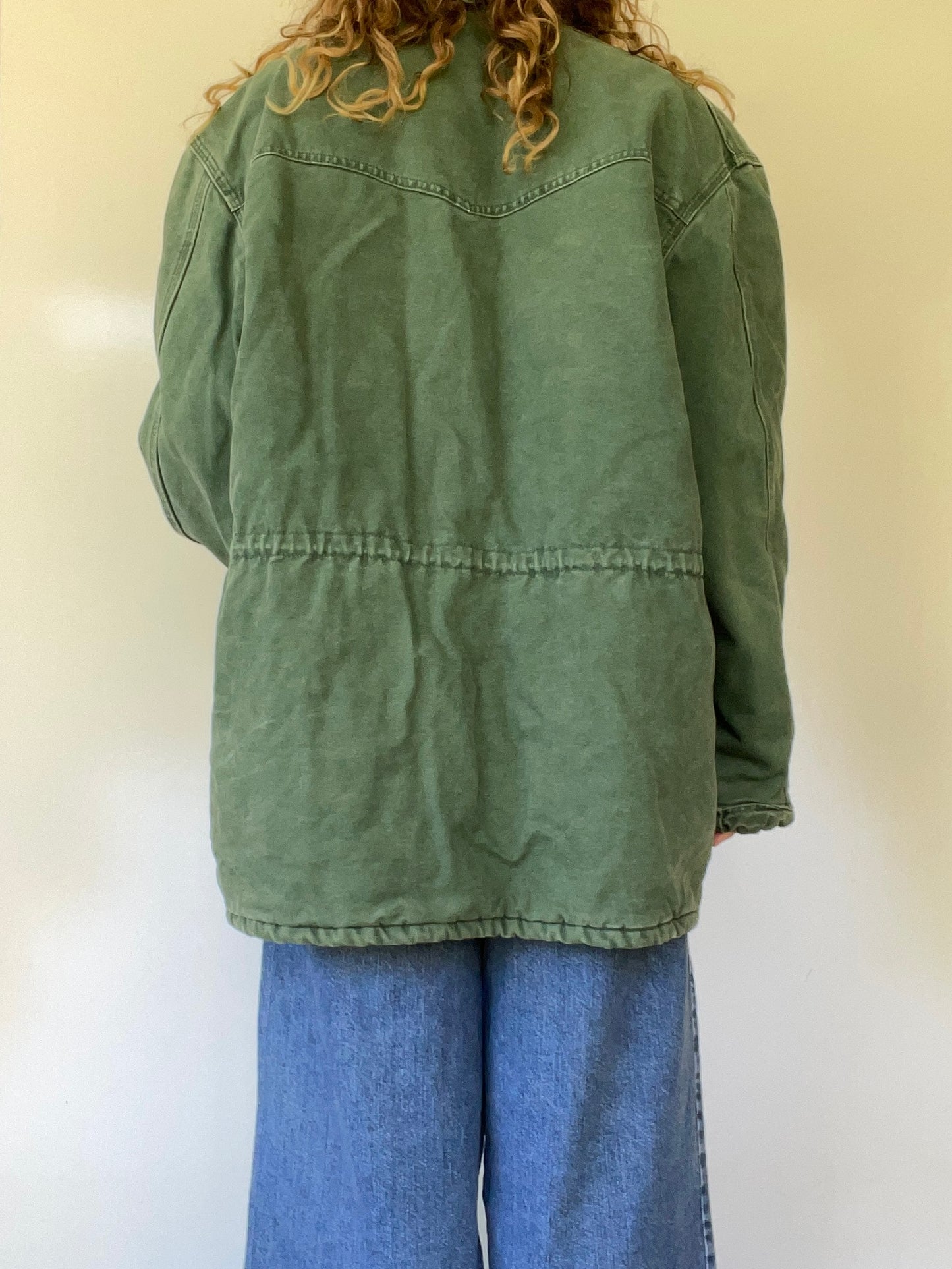 90s Carhartt Quilt Lined Hunter Green Canvas Jacket