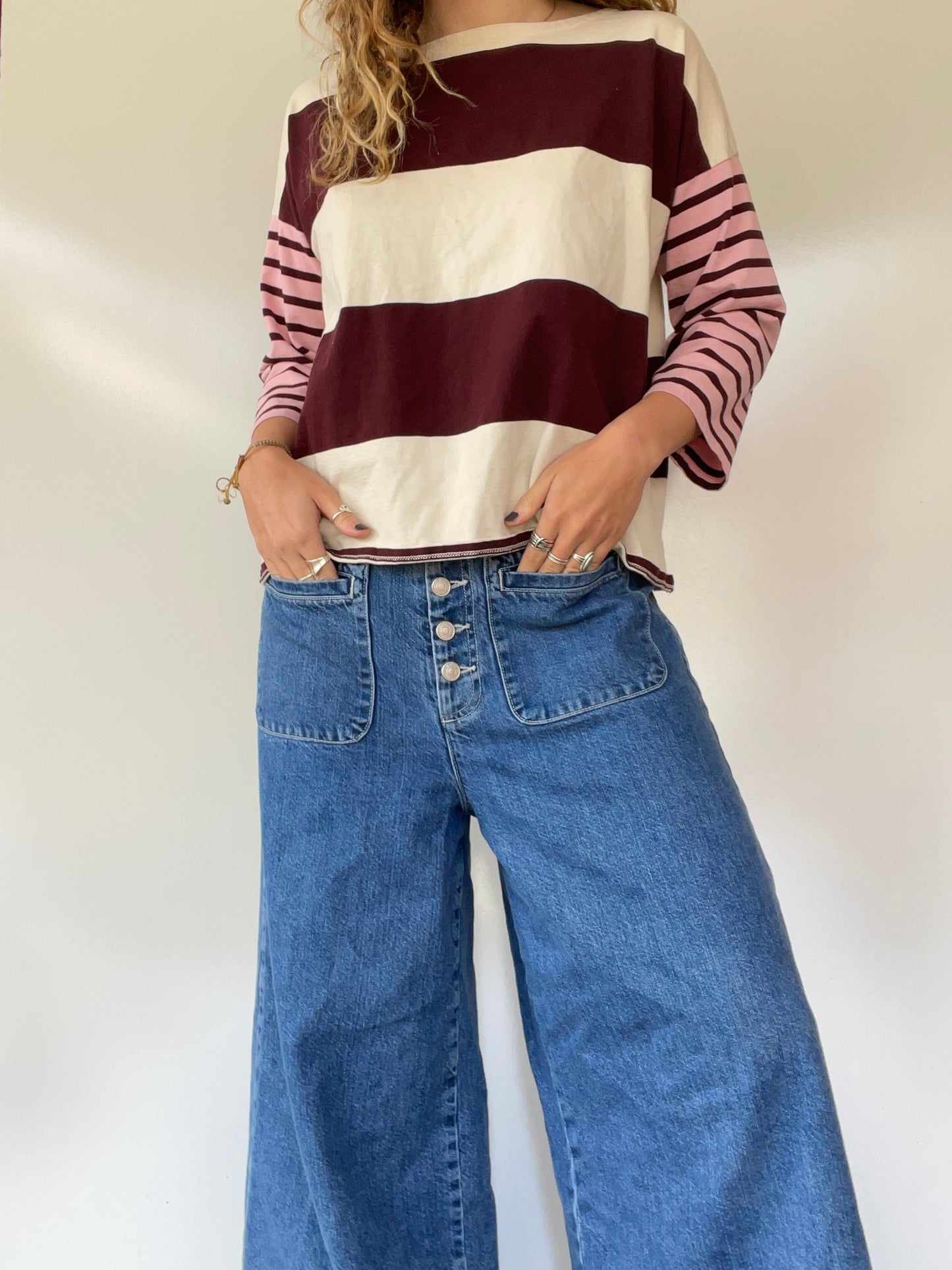 J Crew Striped Shirt