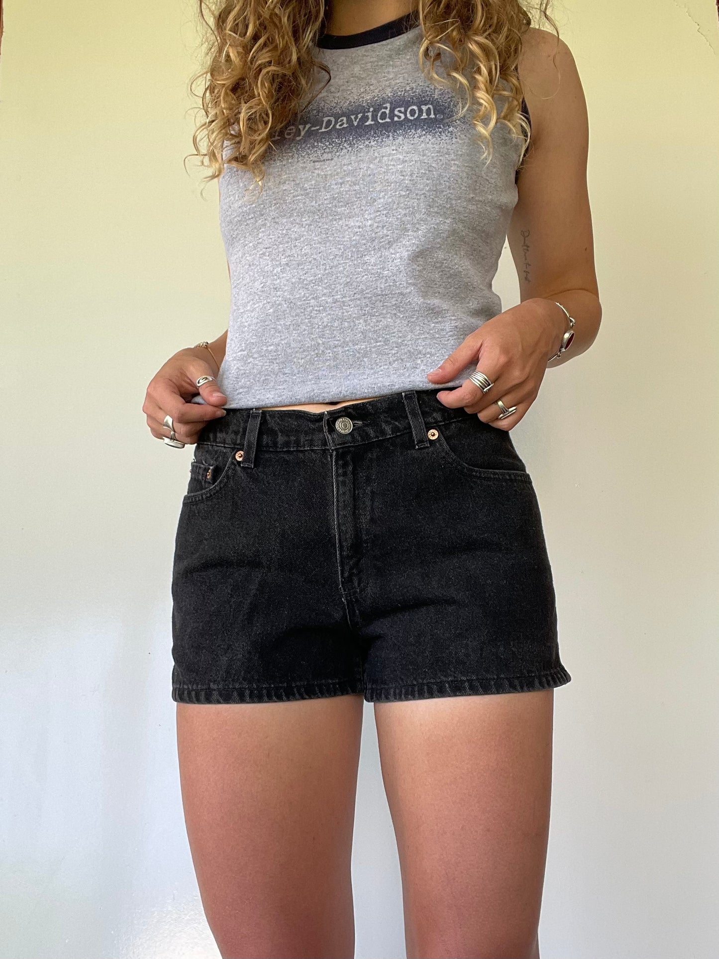 Vintage Off-Black Levi’s Shorts