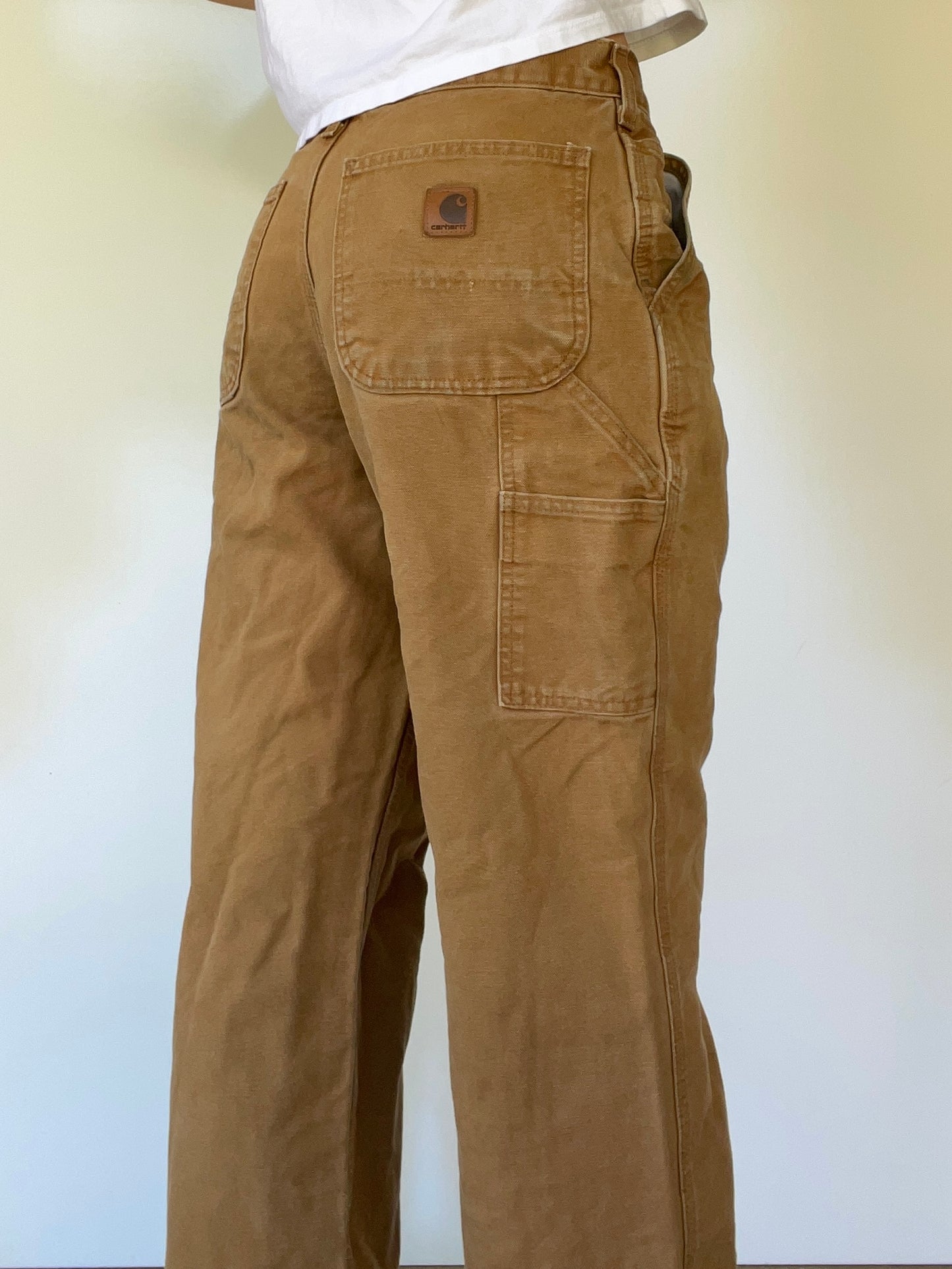 Tan Carhartt Cargo Pants