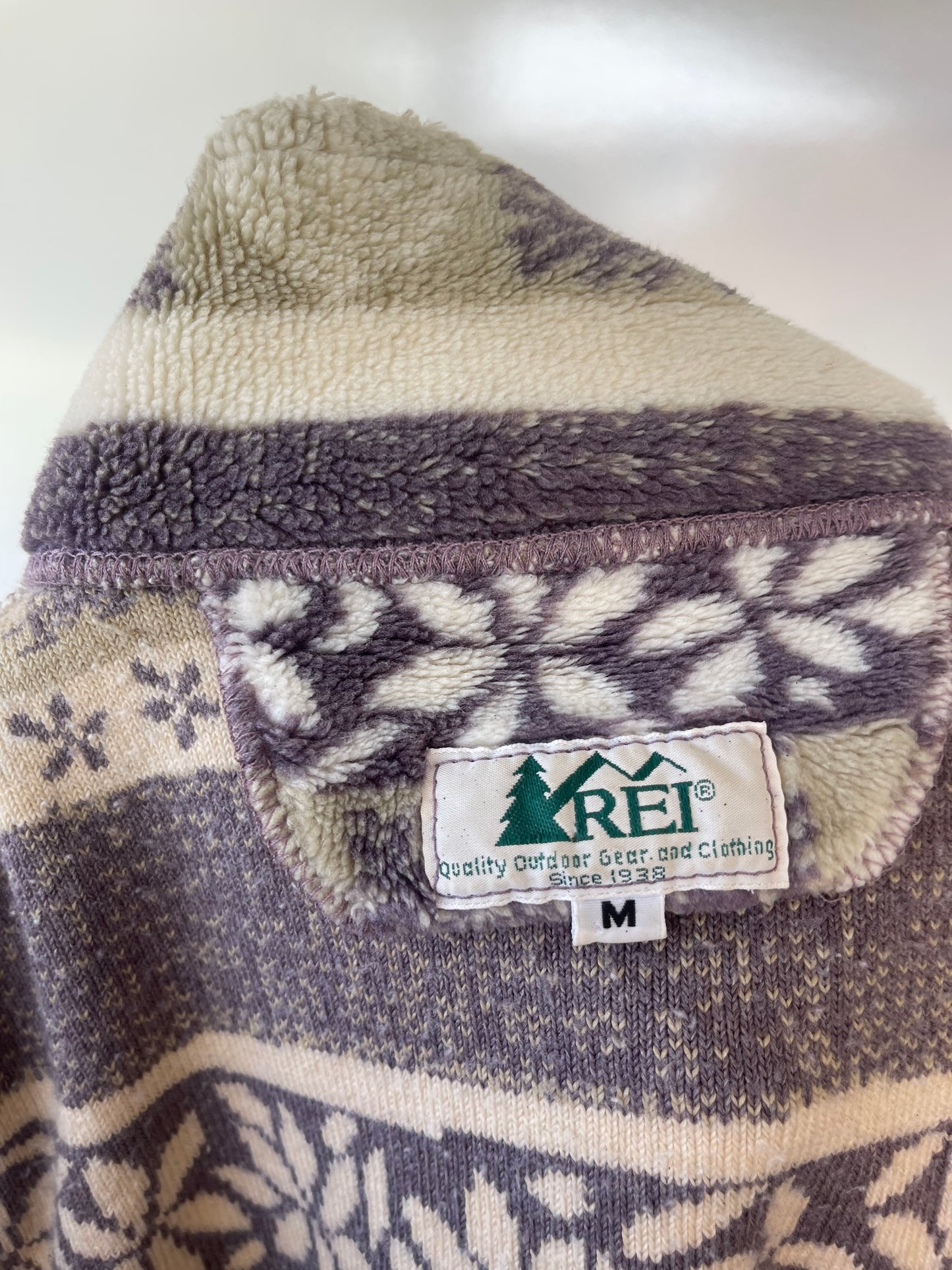 Vintage REI Fleece Zip Up Vest