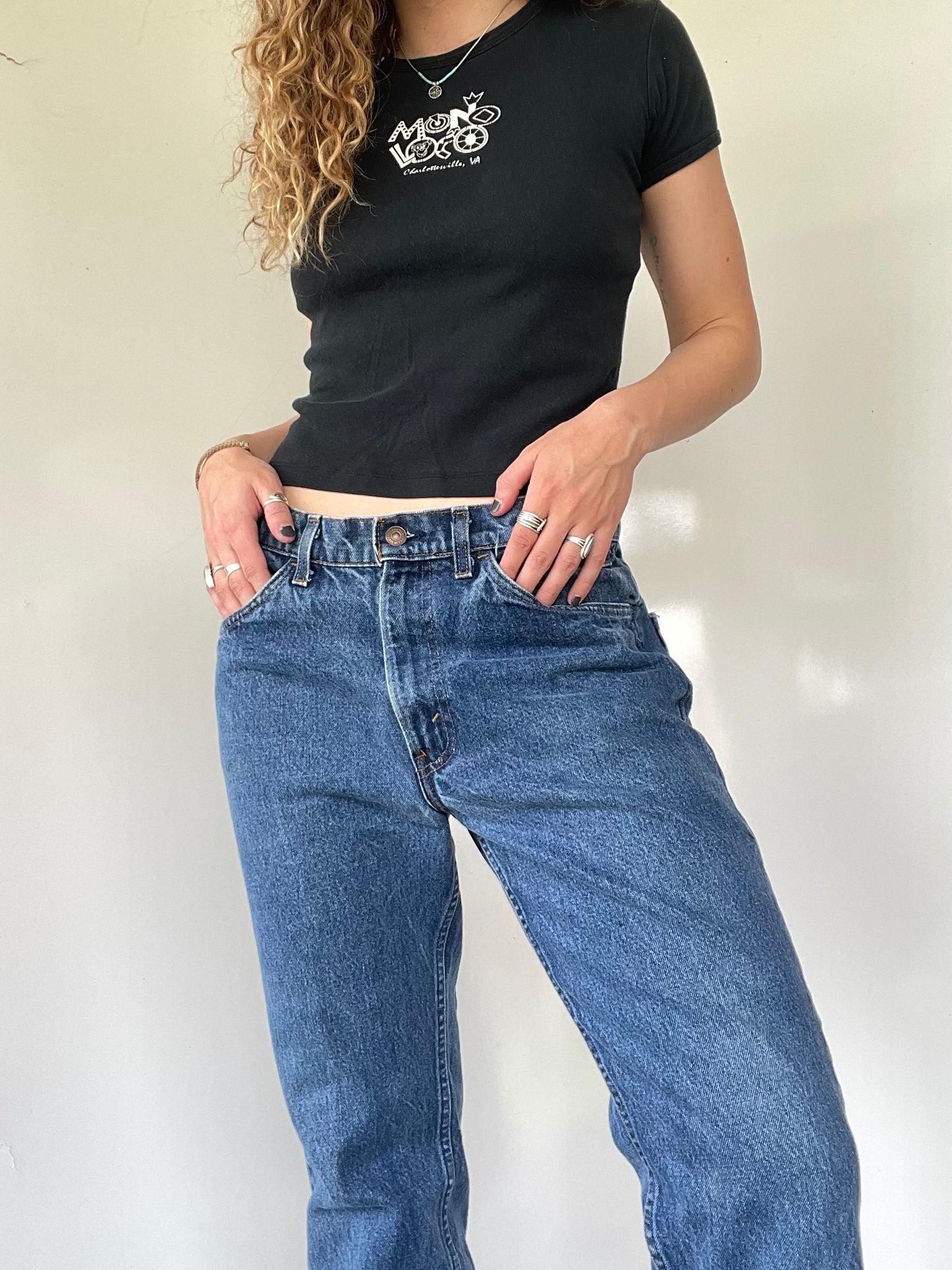 70s/80s Vintage Orange Tab Levi’s Jeans