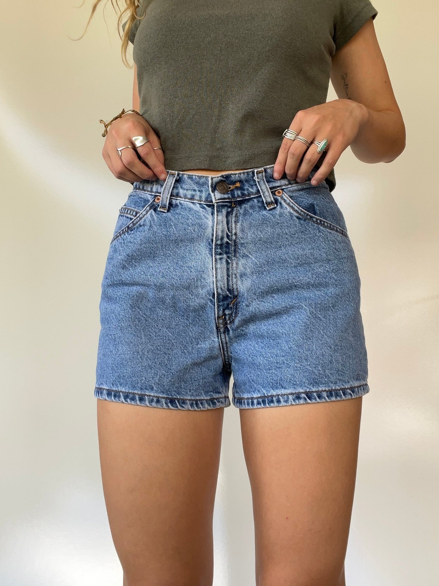 70s/80s Vintage Levi’s Orange Tab Denim Shorts