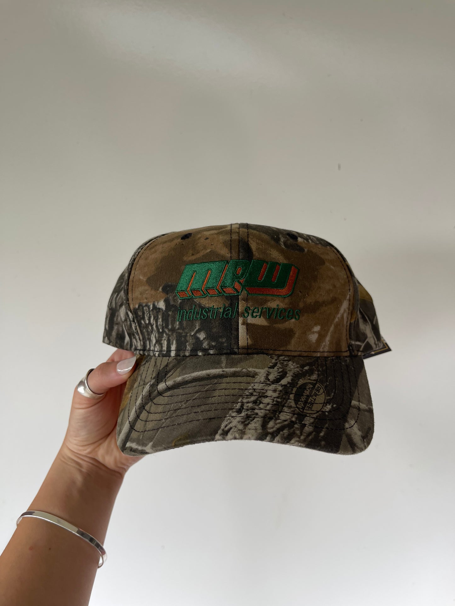 Vintage MPW Industrial Service Camo SnapBack Hat