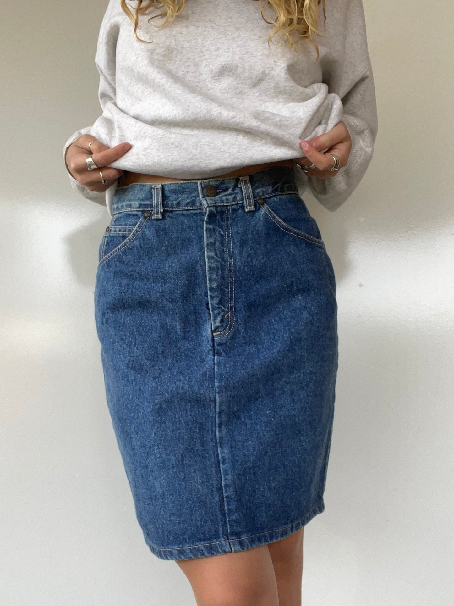 1980s Vintage Levi’s Denim Skirt