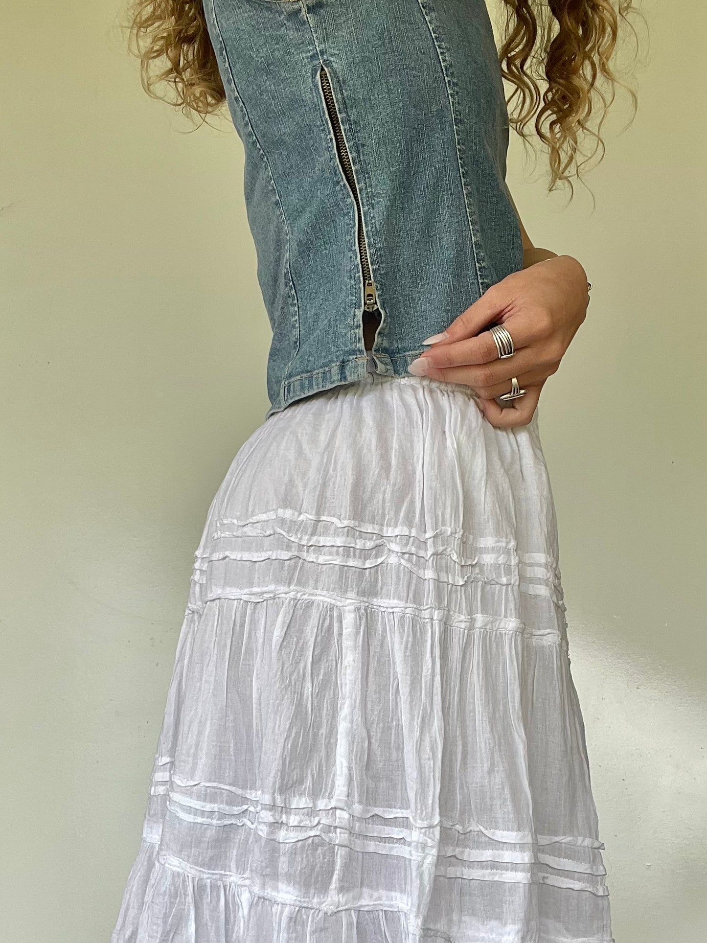 Vintage Denim Tank Top