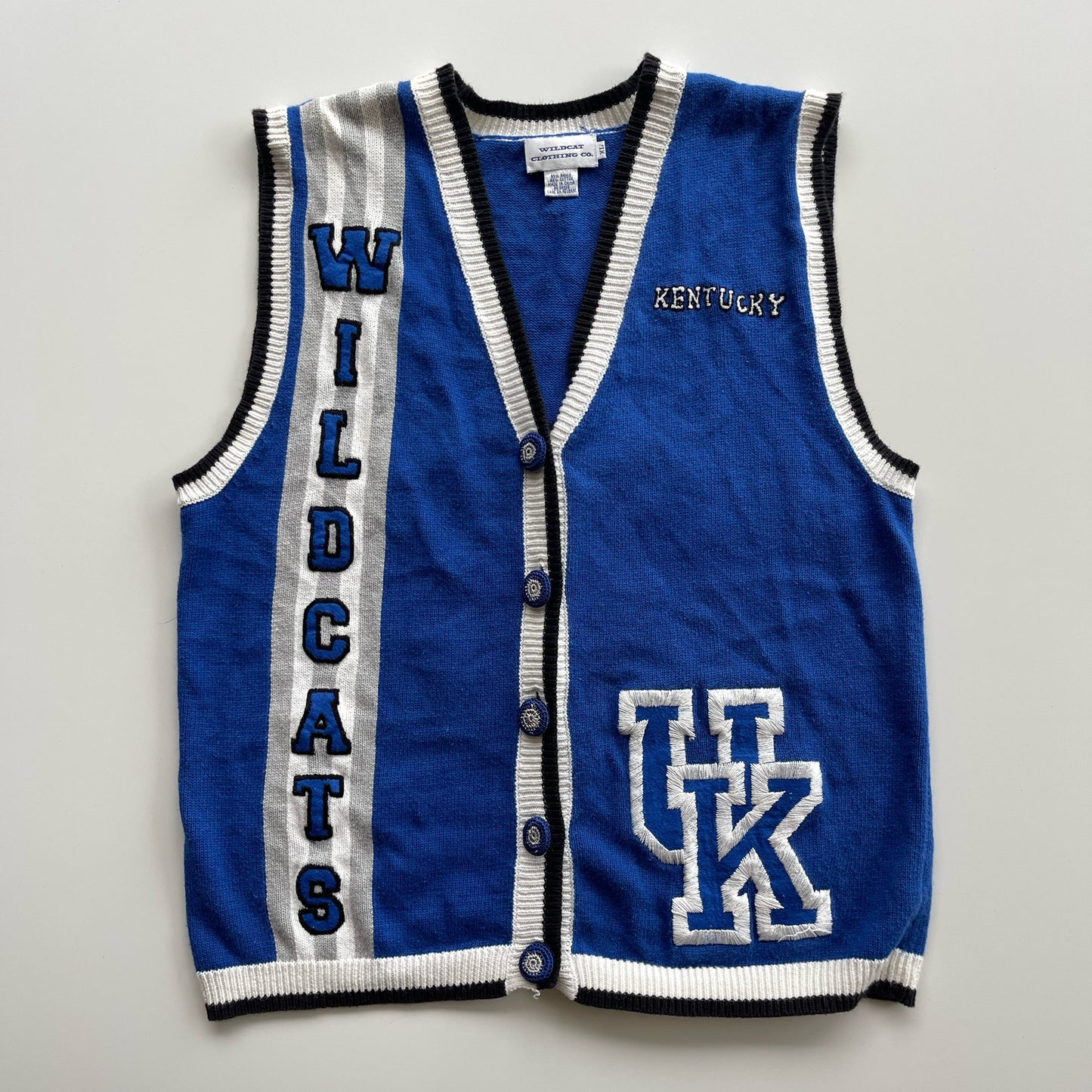 80s Vintage University of Kentucky Sweater Vest