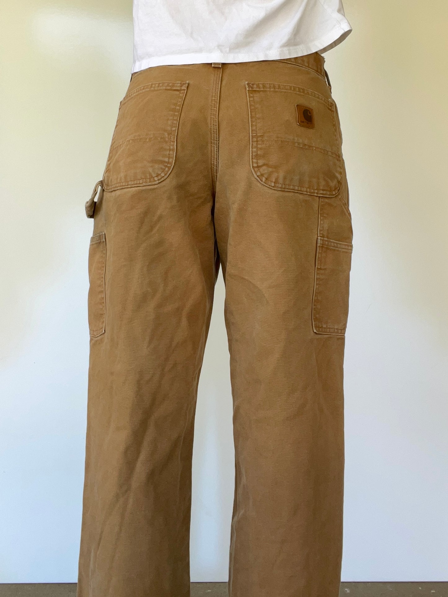 Tan Carhartt Cargo Pants