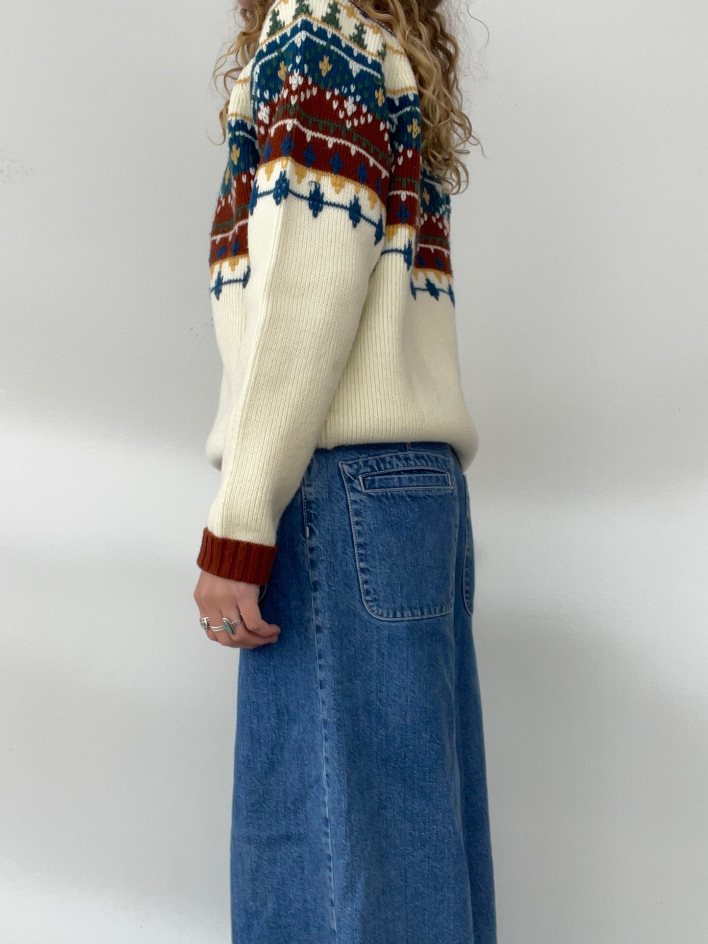 70s Vintage JCPenny Geometric Sweater