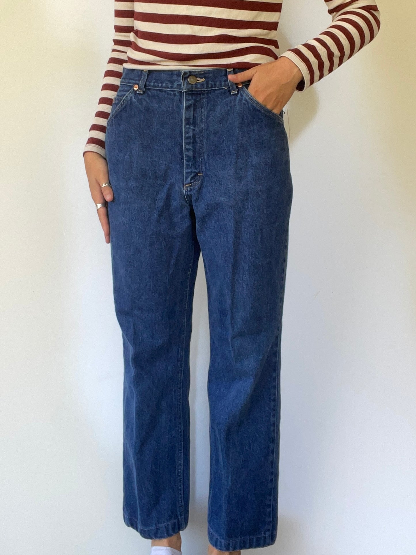 80s Vintage Lee Dark Wash Jeans