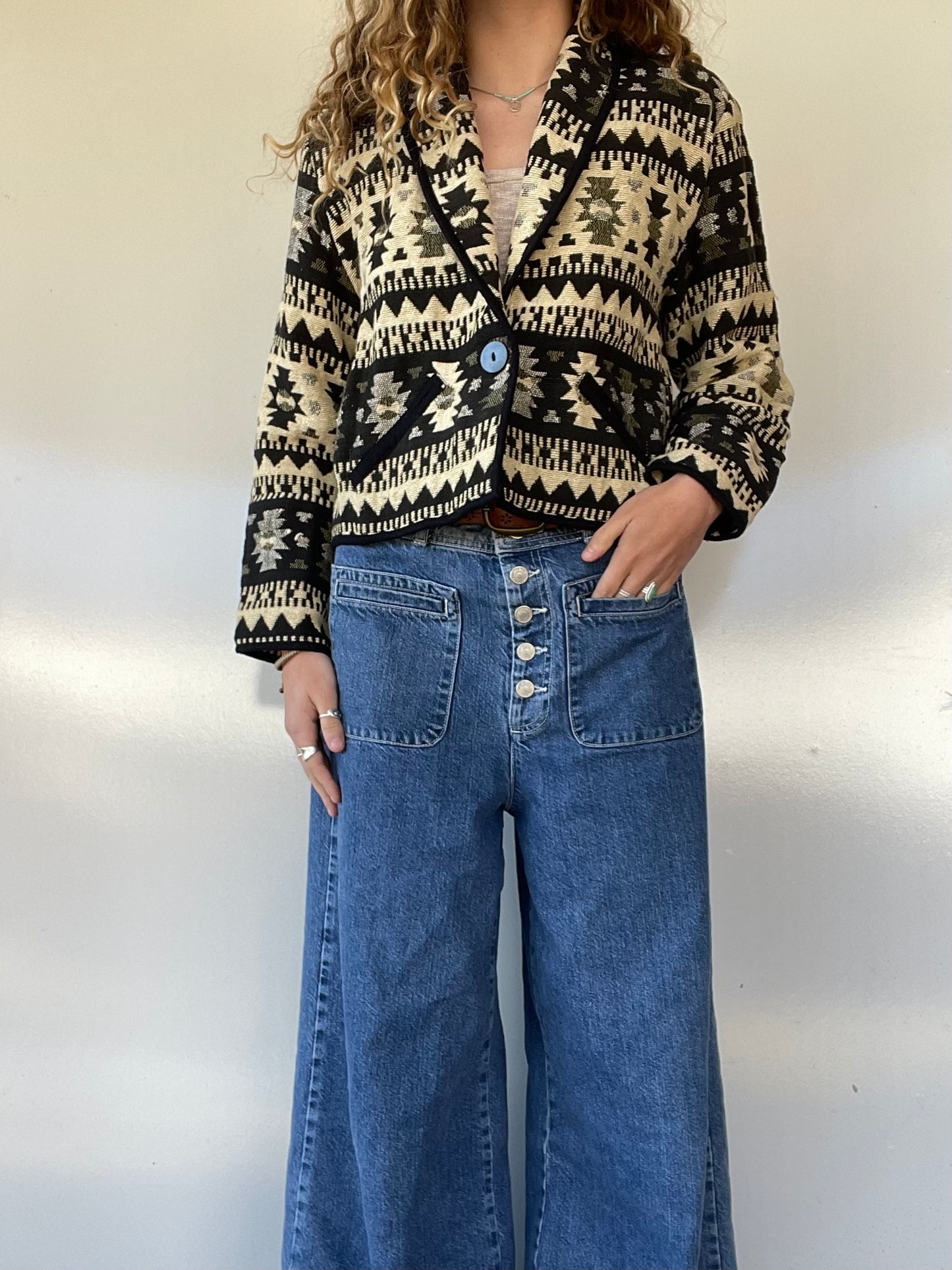 Vintage Tapestry Western Jacket
