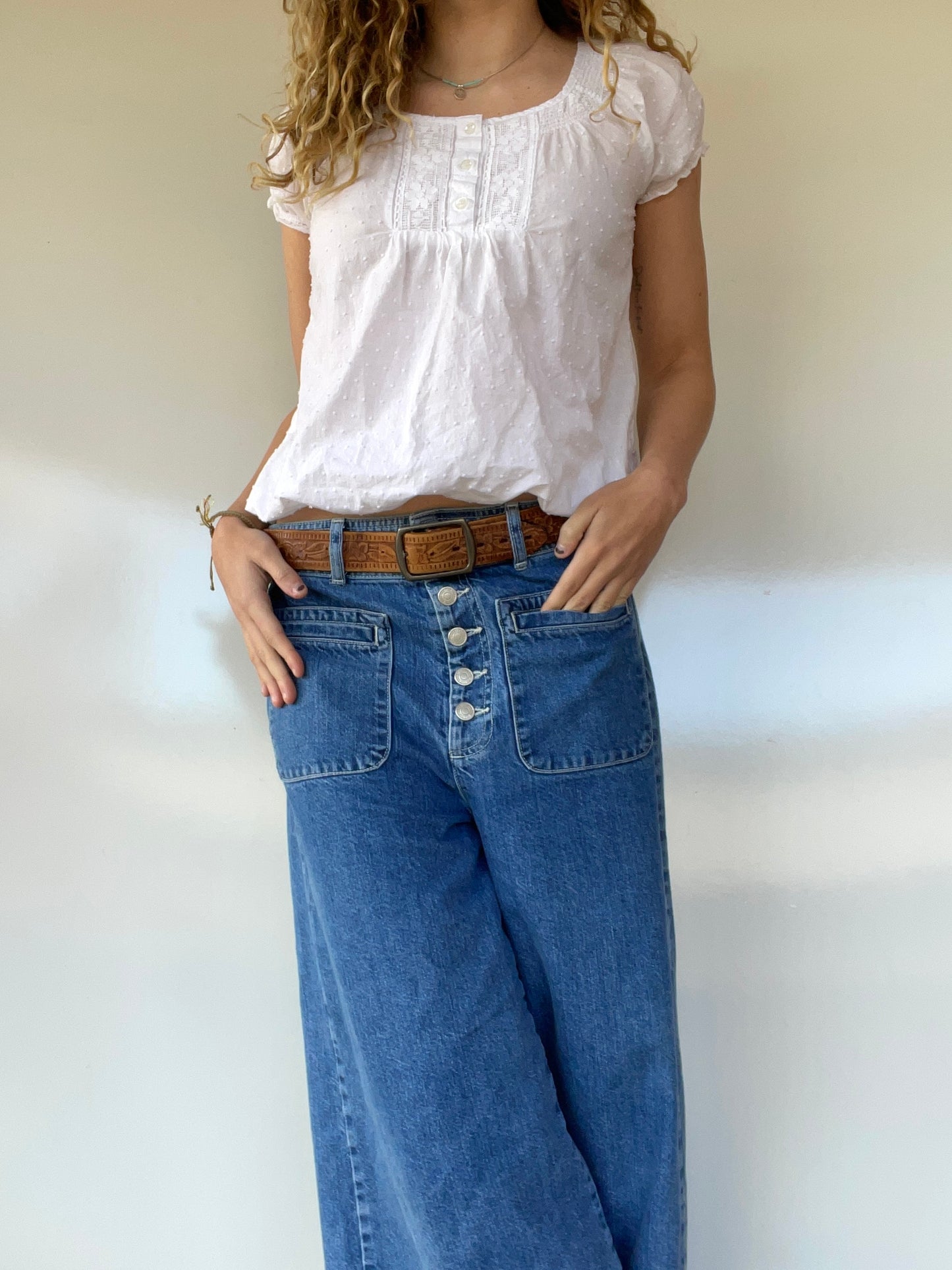 White Lace Top