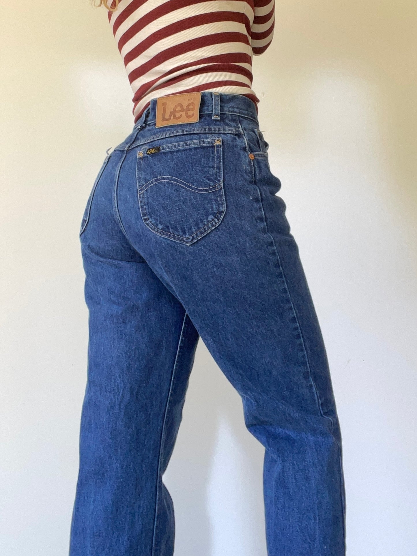 80s Vintage Lee Dark Wash Jeans