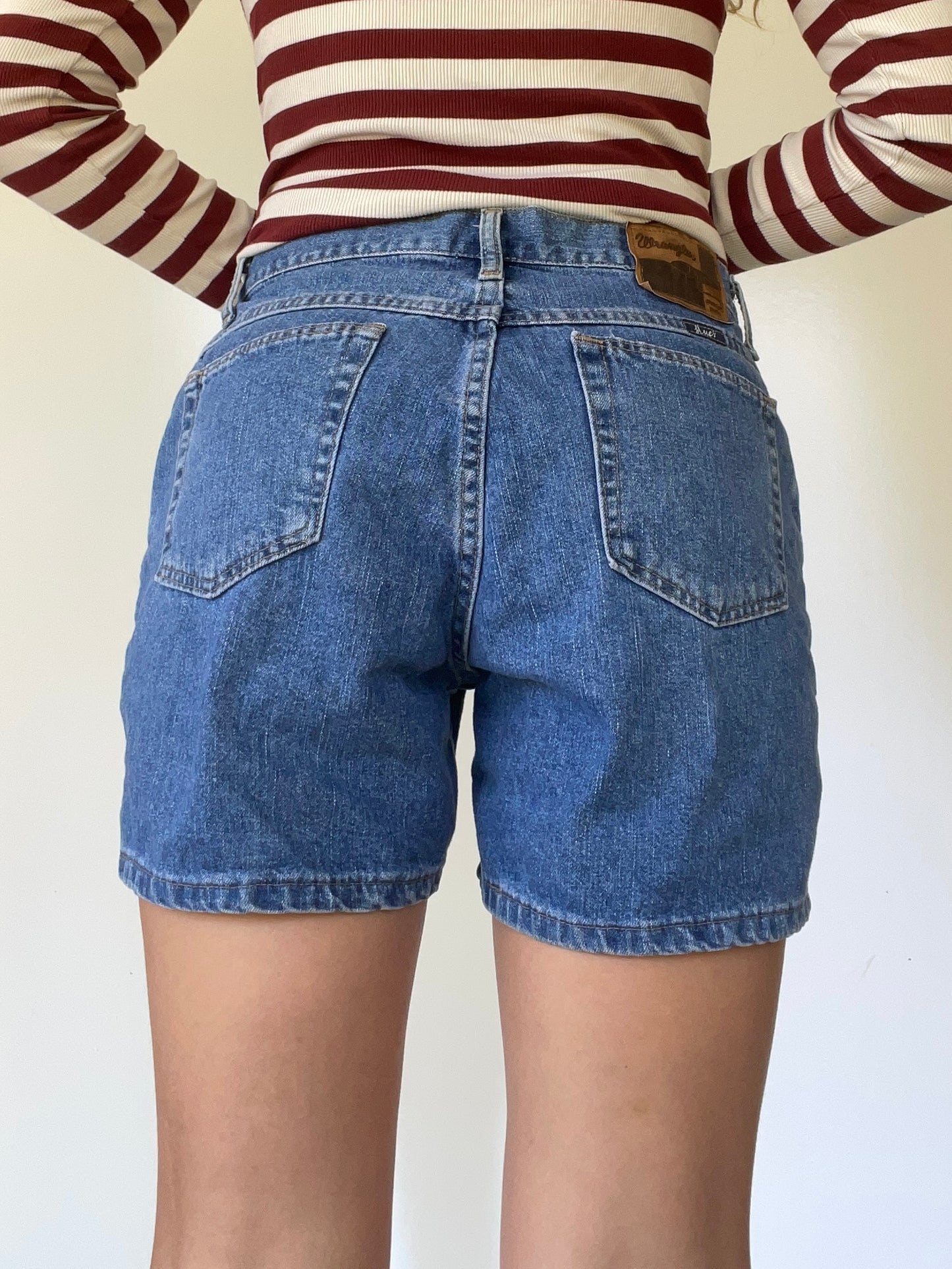 80s Wrangler Jean Shorts