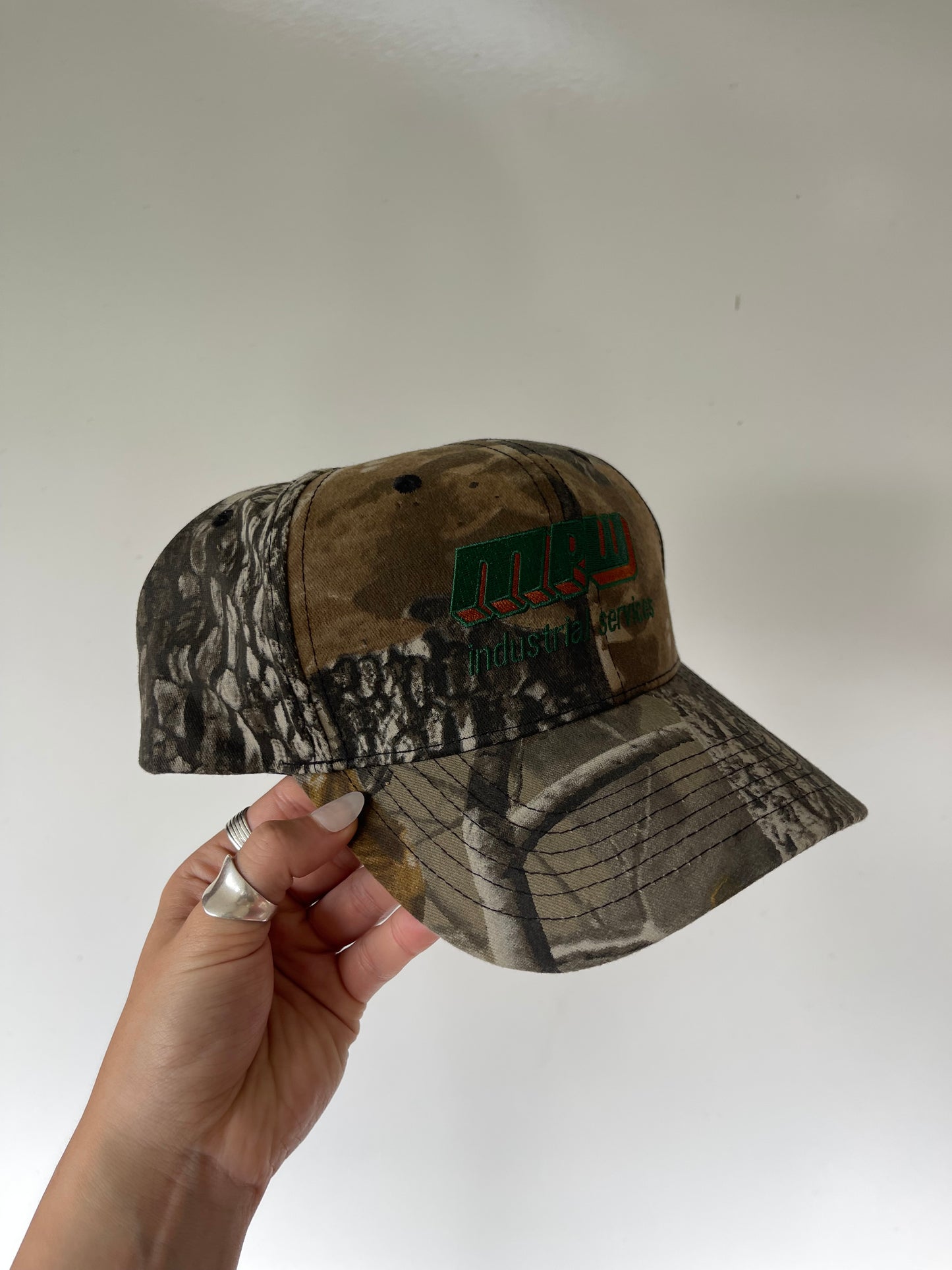 Vintage MPW Industrial Service Camo SnapBack Hat