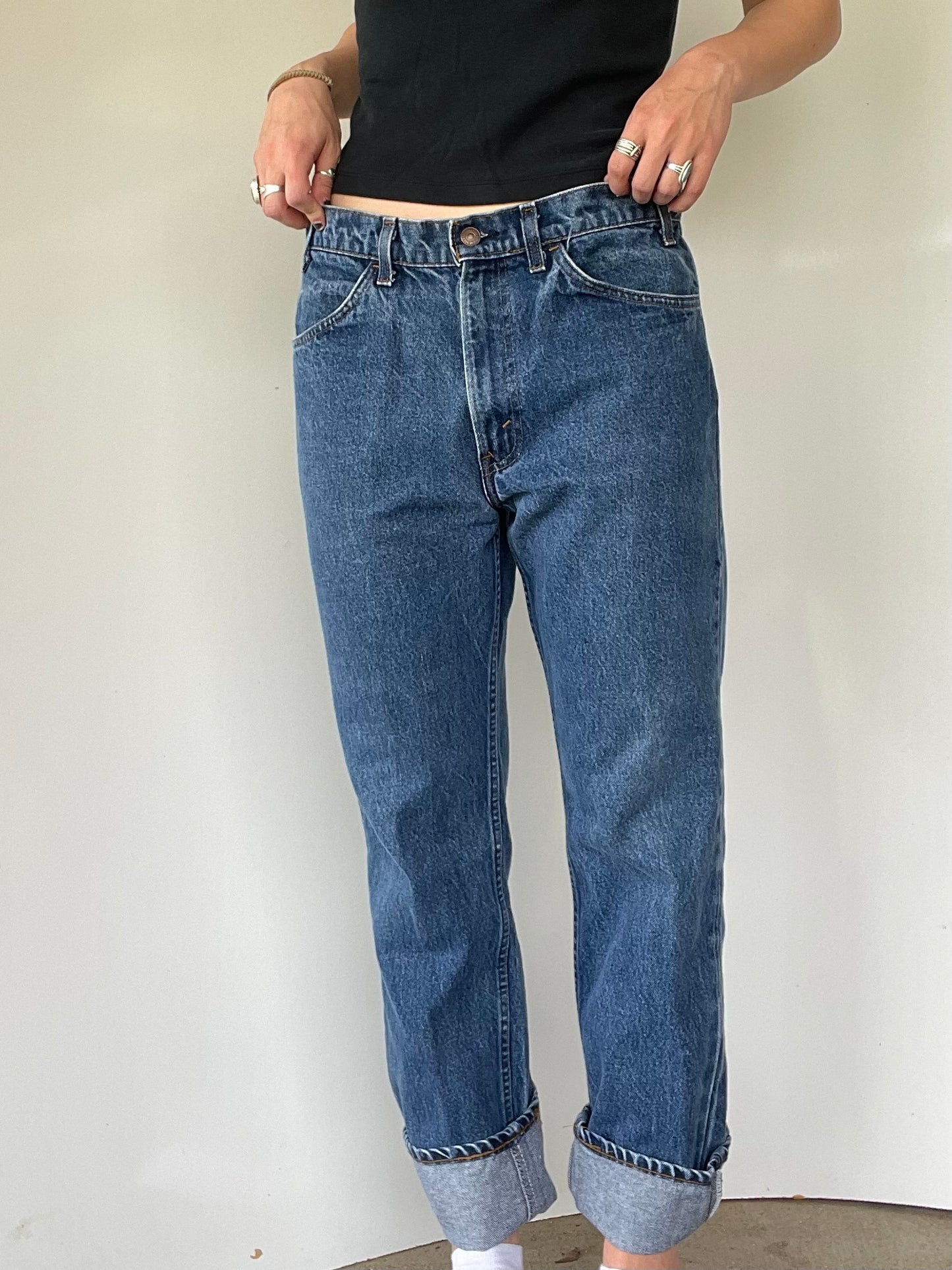70s/80s Vintage Orange Tab Levi’s Jeans