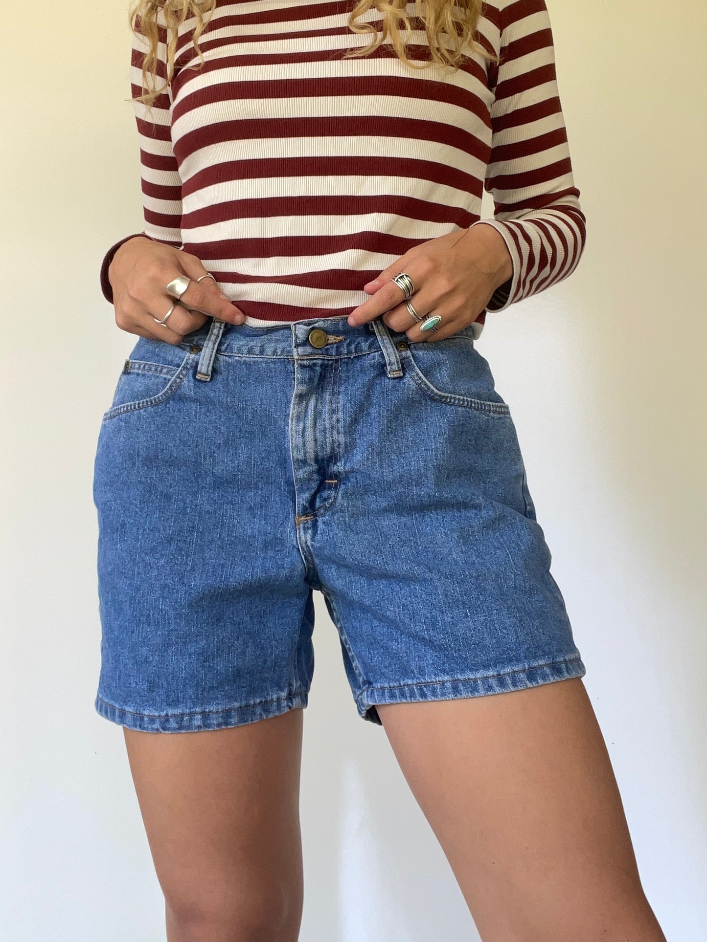 80s Wrangler Jean Shorts