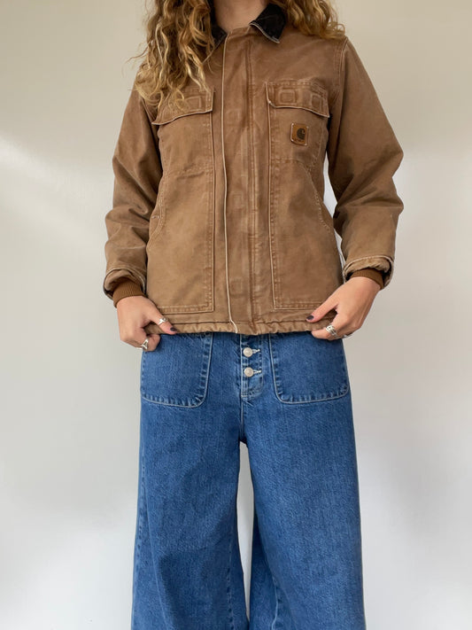 Vintage Tan Carhartt Workers Jacket