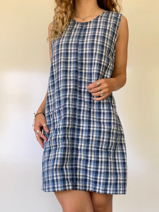 Vintage Plaid Dress