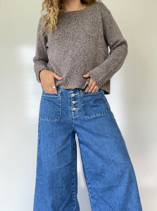 90s Brown Knit Sweater