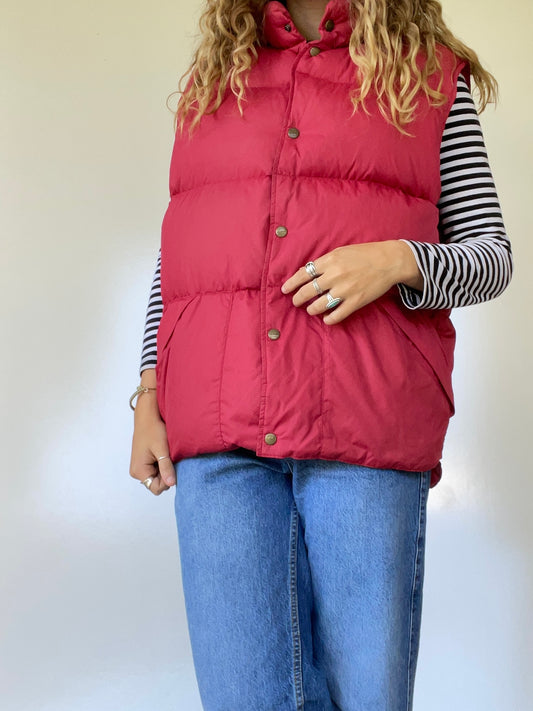 80s LL Bean Puffer Vest