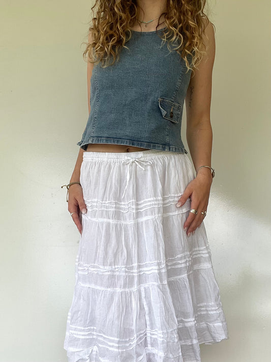 Vintage Denim Tank Top
