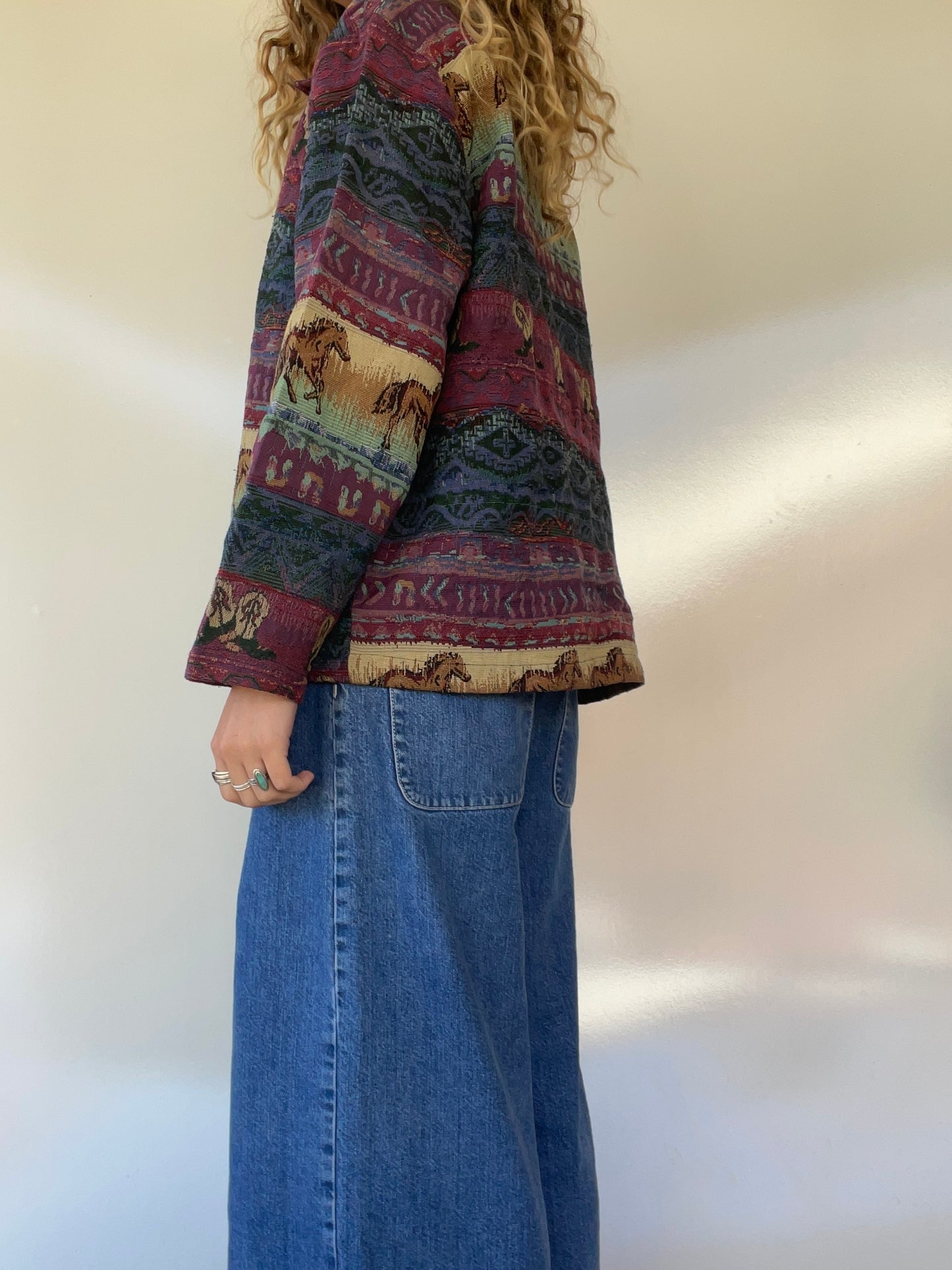 Vintage Tapestry Western Jacket