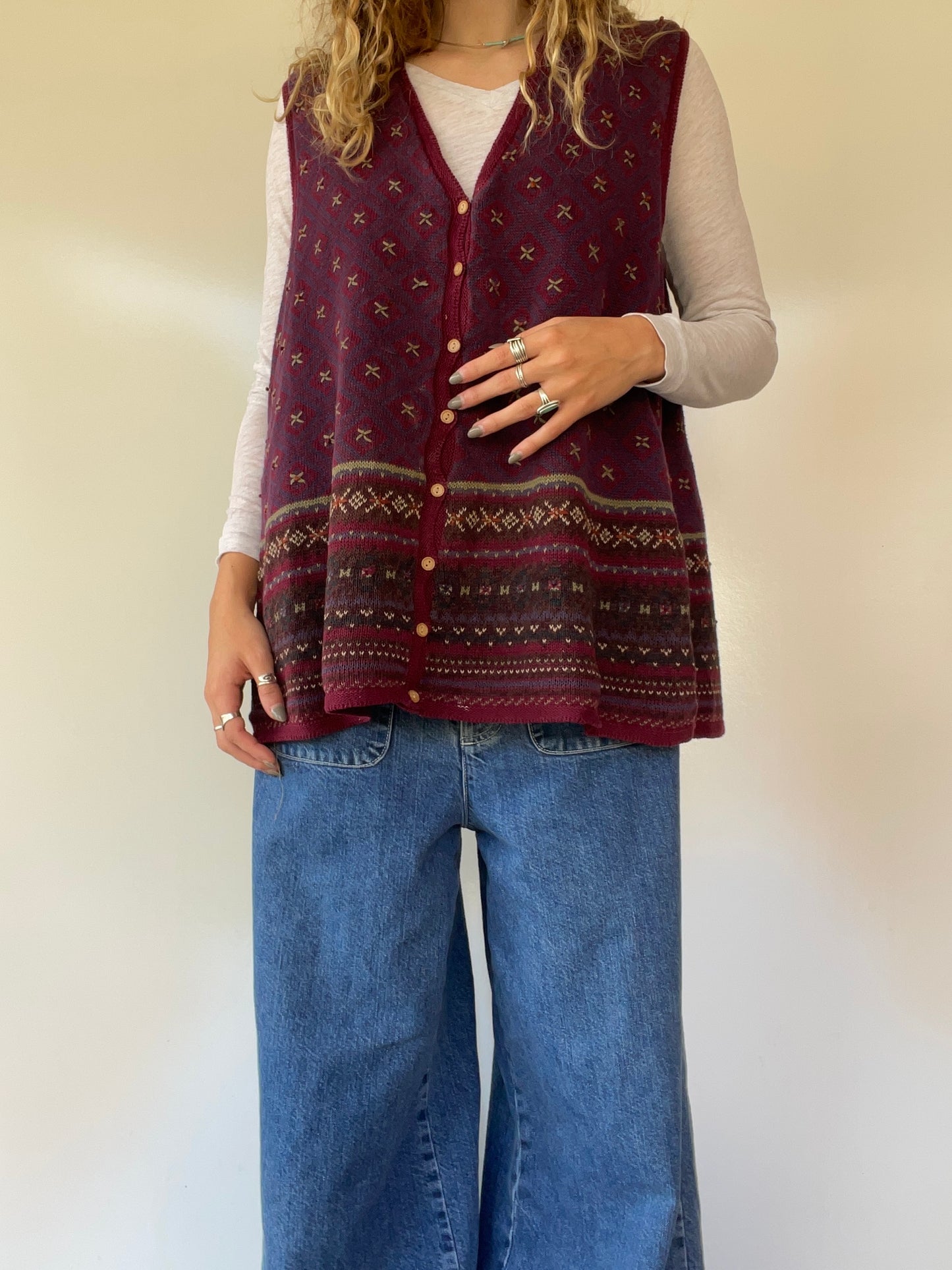 90s Sweater Vest