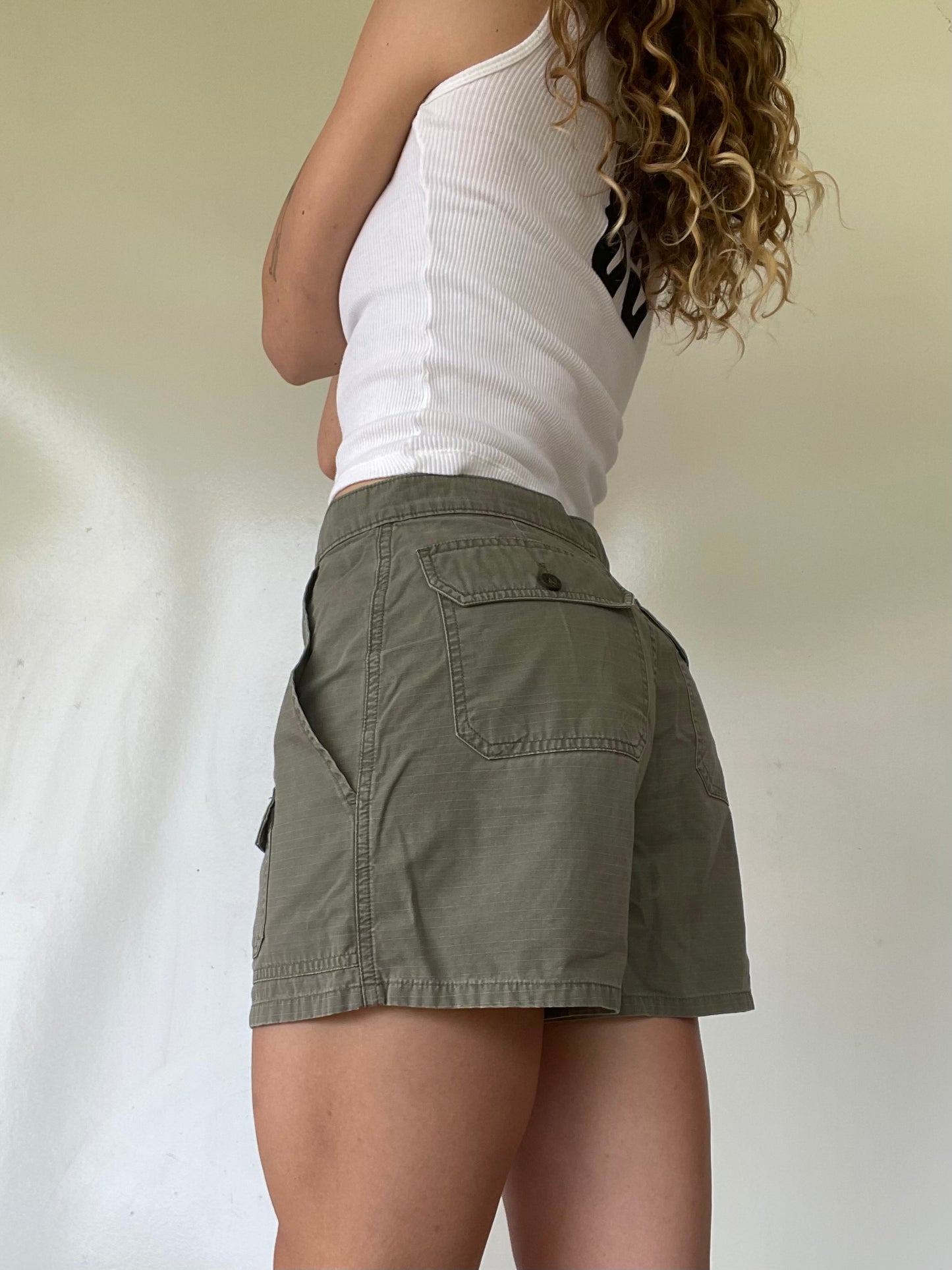 90s Olive Green Polo Ralph Lauren Cargo Shorts