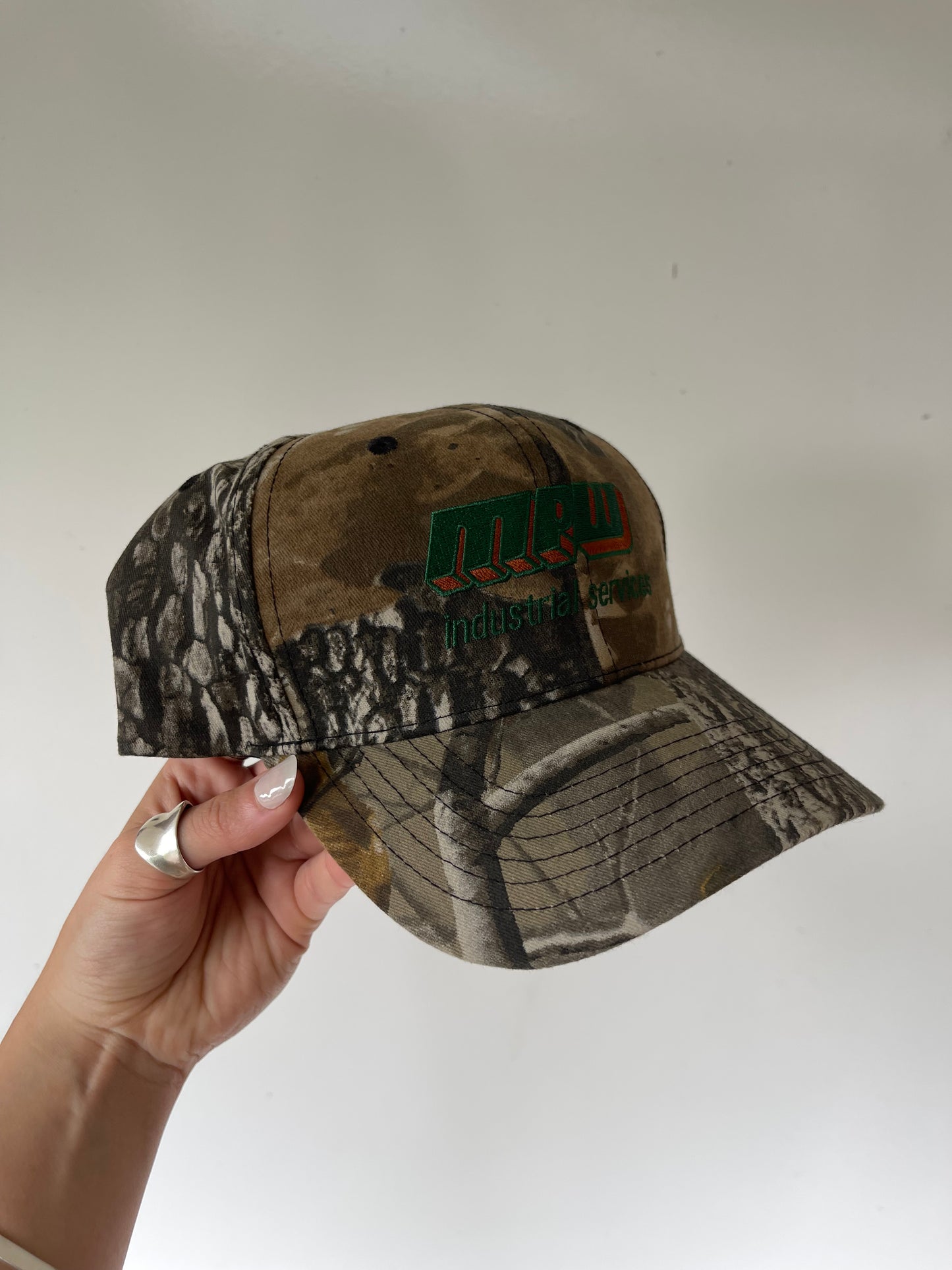 Vintage MPW Industrial Service Camo SnapBack Hat