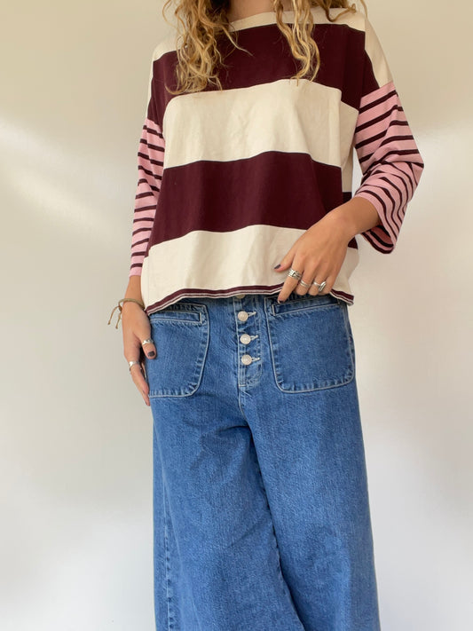 J Crew Striped Shirt