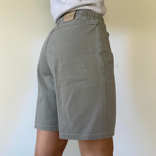 Vintage Olive Green Lee Shorts/Jorts