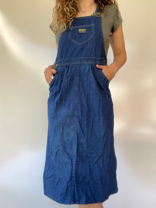 70s Vintage OshKosh B’Gosh Jean Dress