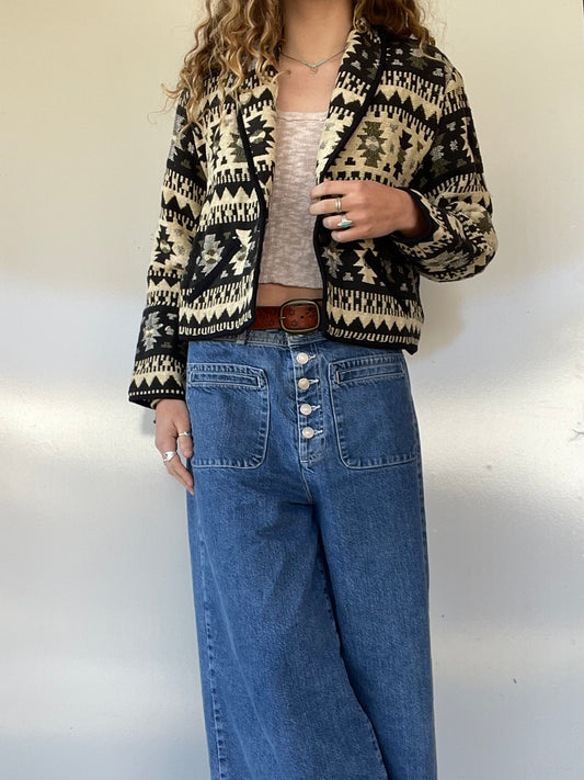 Vintage Tapestry Western Jacket