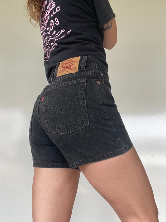 Vintage Off-Black Levi’s Shorts