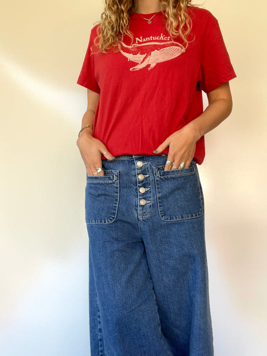 Red “Nantucket” J.Crew T-Shirt