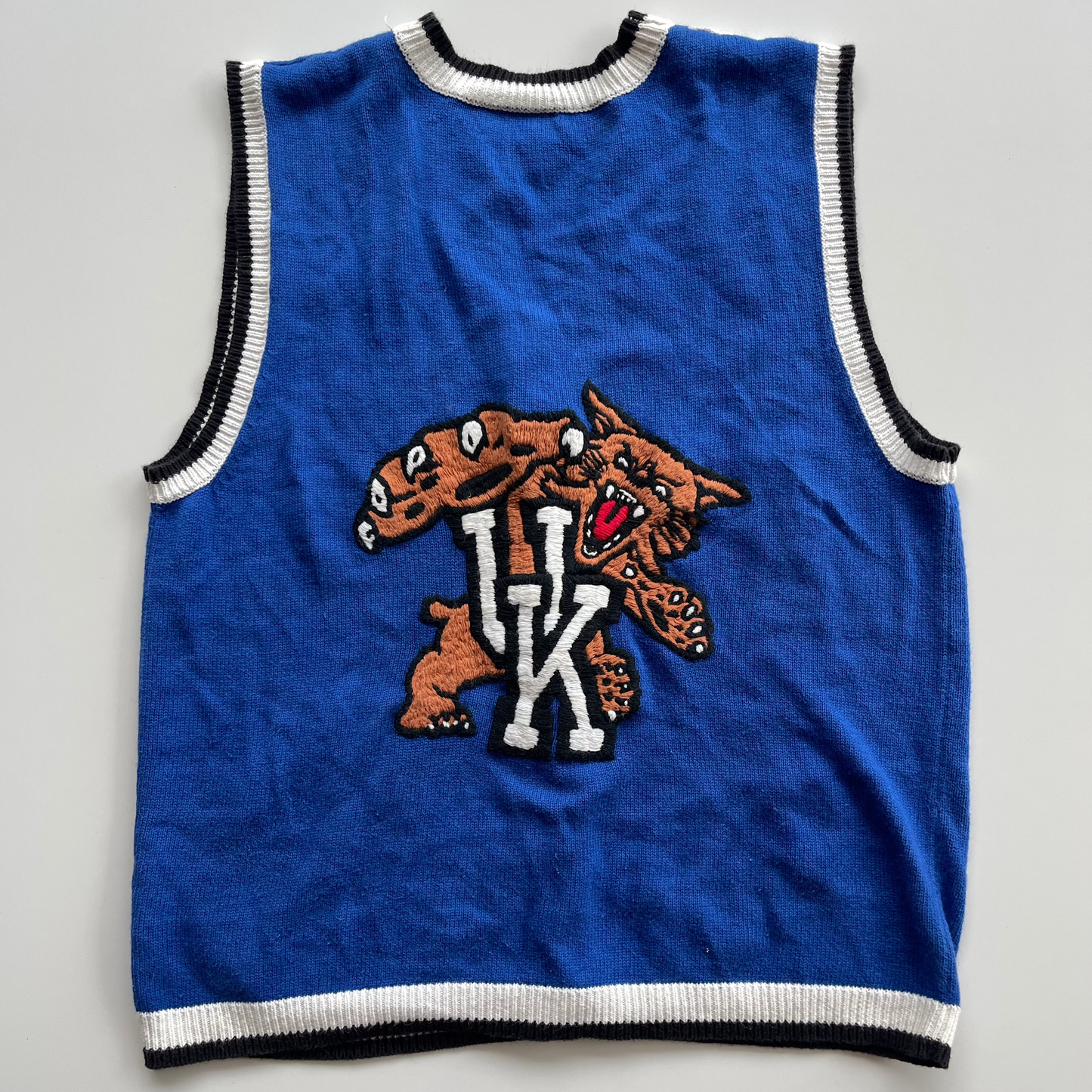 80s Vintage University of Kentucky Sweater Vest